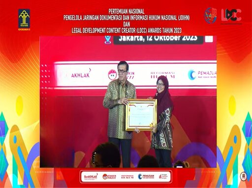 JDIH LKPP - LKPP Raih Penghargaan JDIHN Awards 2023 Terbaik V Kategori ...